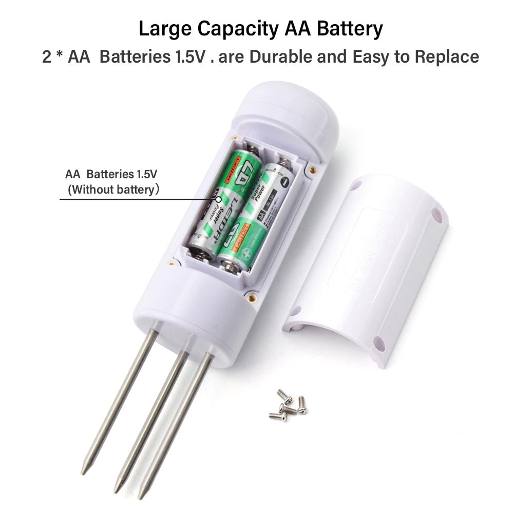 Soil Moisture Meter. Zigbee based. Temperature Humidity Sensor for Farmland, Garden, Planting Monitor.