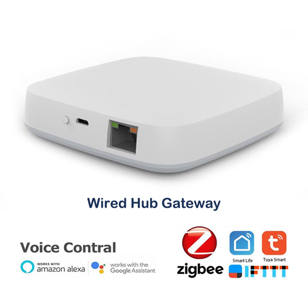 Tuya Smart Gateway Hub. Multi-model Smart Home Bridge, WiFi, Bluetooth, ZigBee. Smart Life APP, Wireless Remote Control. Works with Alexa and Google Home