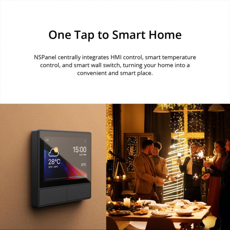 SONOFF NSPanel Smart WiFi Switch EU - All-in-One Control For Alexa or Google Home