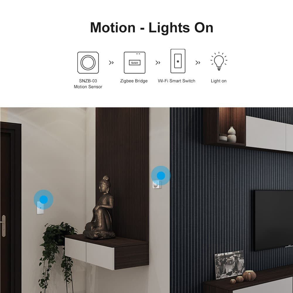 Sonoff Zigbee Devices. Select from Zigbee Bridge-P, Zigbee 3.0 Gateway Hub, SNZB-01, SNZB-04 Temperature Humidity Door/Window Motion Sensor. Works with eWelink, Google home, SmartThings