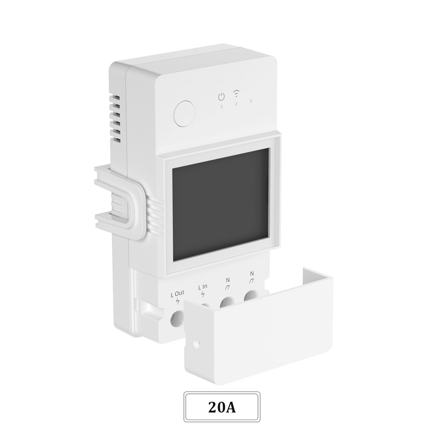 SONOFF POW Elite Power Meter Switch 16A /20A Wifi Overload Protection LCD Screen Power Sensor Works With Alexa, Google Home