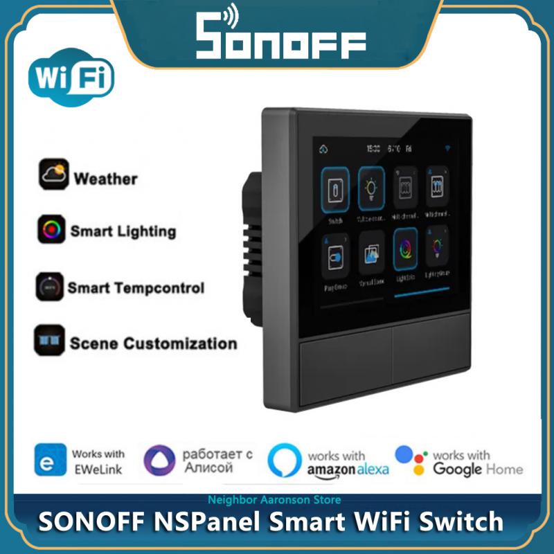 SONOFF NSPanel Smart WiFi Switch EU - All-in-One Control For Alexa or Google Home
