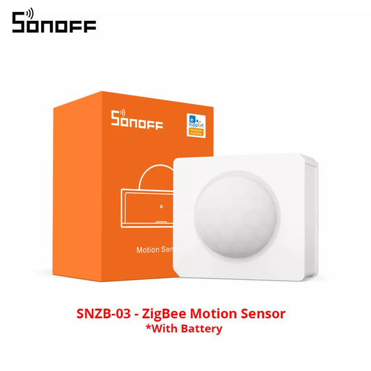 SONOFF SNZB-03 Zigbee Smart ZigBee Motion Sensor Detector Sensor Smart Home Security Work With SONOFF ZBBridge via eWeLink APP