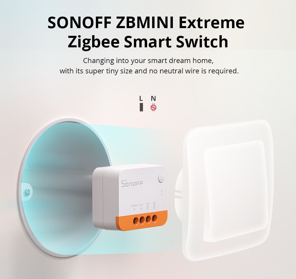 Sonoff Zigbee 3.0 Zbbridge Mini Zbmini / Wireless Switch / Temperature